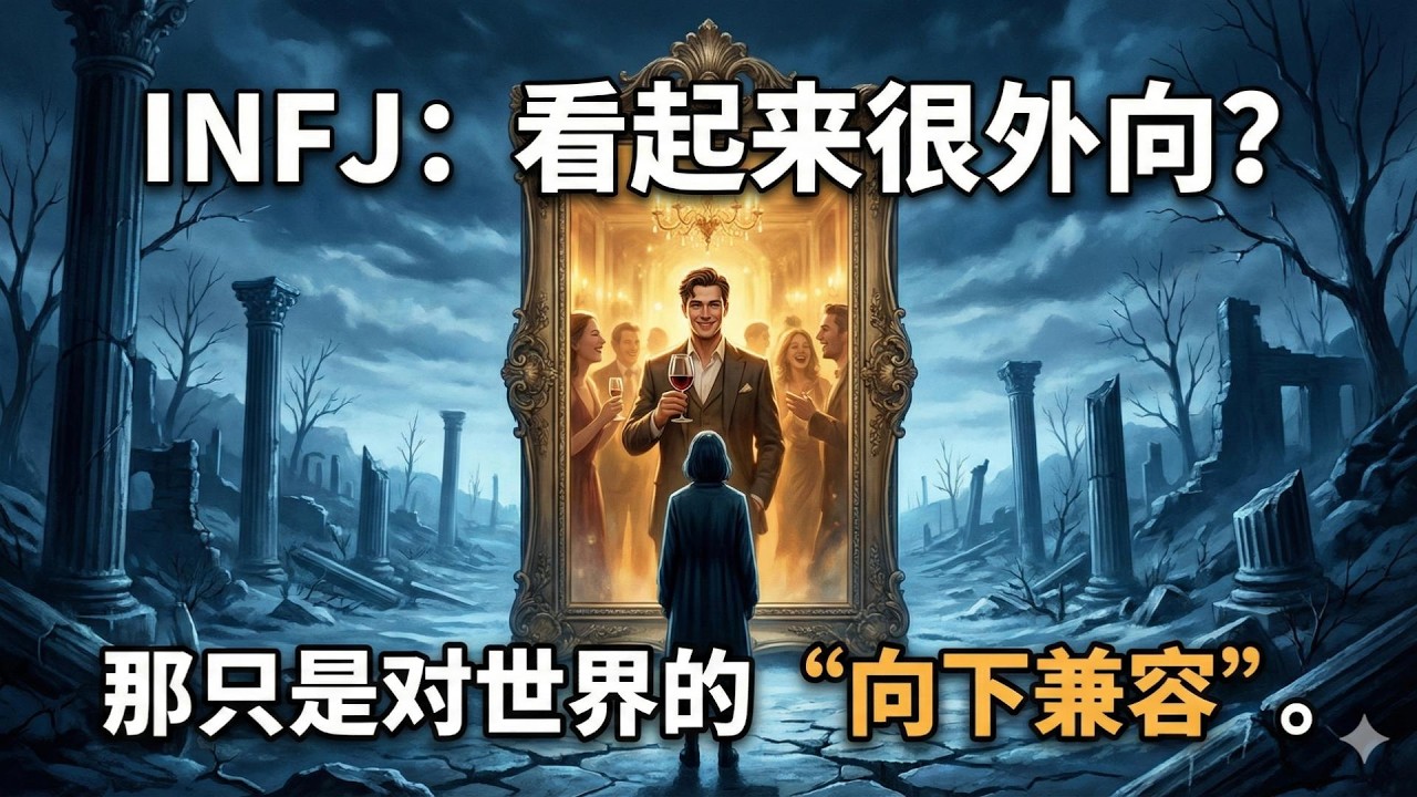 看起来很外向？那只是 INFJ 对这个世界的“向下兼容”！