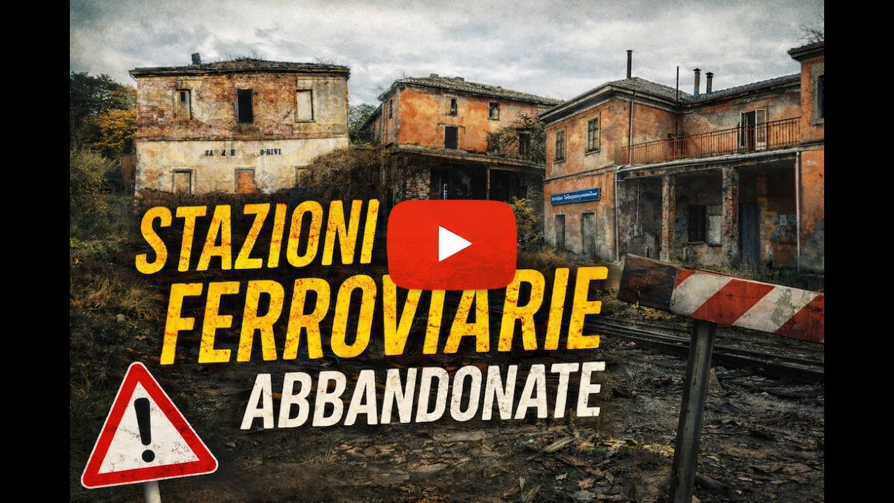 Viaggio tra le ex stazioni ferroviarie decadenti e abbandonate dell'Astigiano