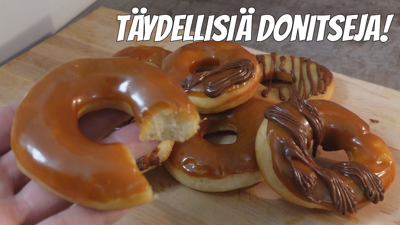 Näin Teet Täydellisiä Donitseja Kotona!