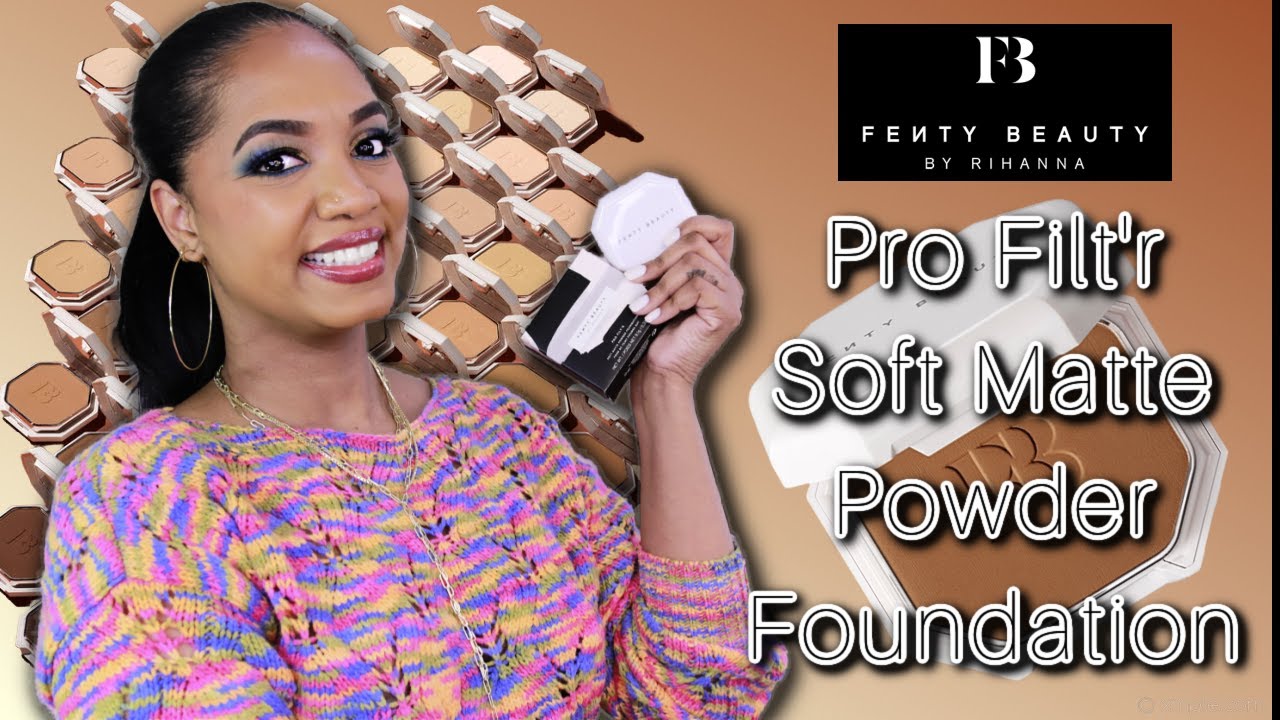 FENTY BEAUTY Pro Filt'r Soft Matte POWDER FOUNDATION??!!! Is it GOOD? Or a FLOP??!