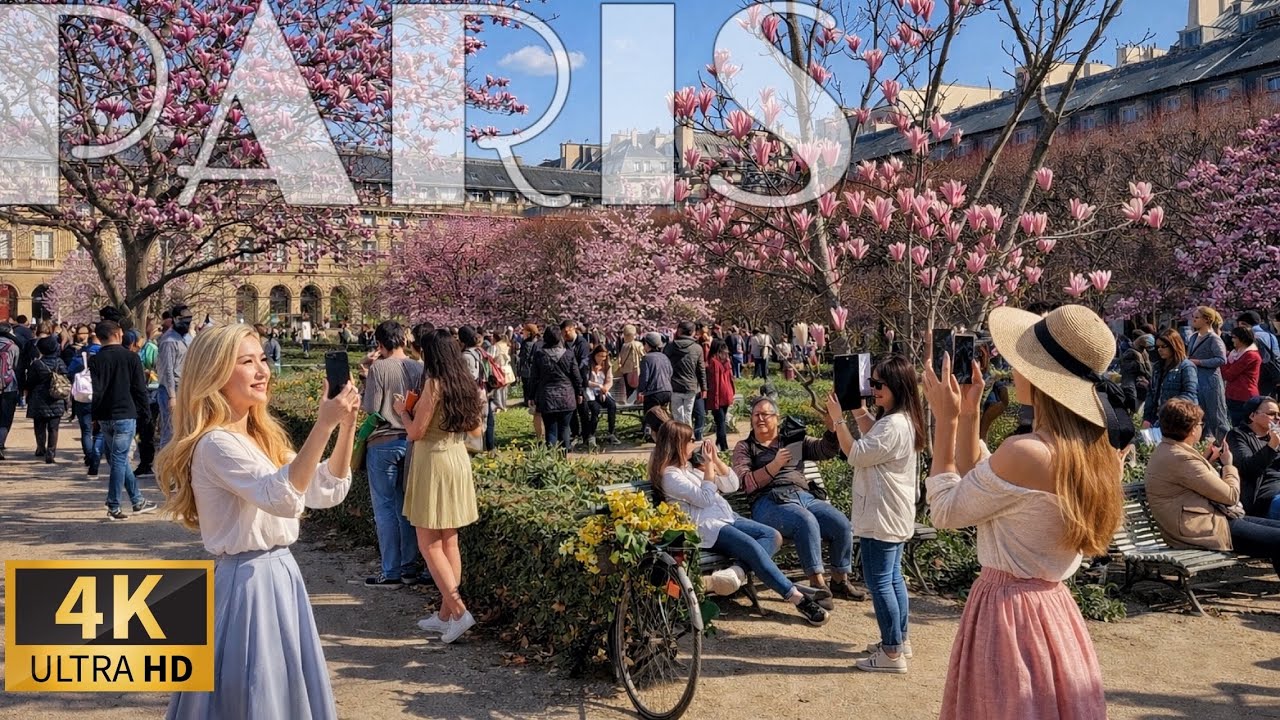 [🇫🇷Paris France 4K 120FPS Walking Tour]  Walk in Paris 