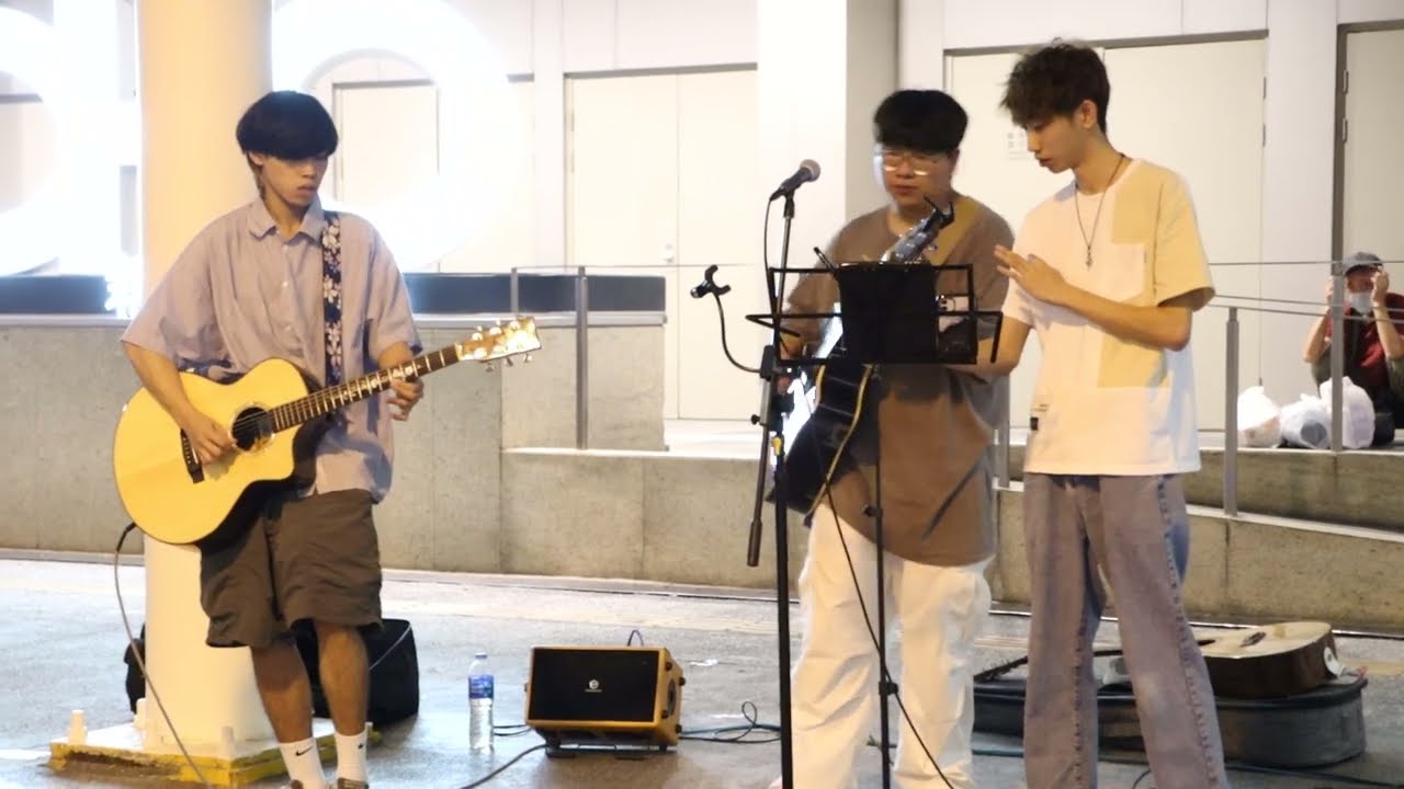 KaLong~旺角東火車站C出口Busking@(麥浚龍)你前來‧我過去(2023-10-15)