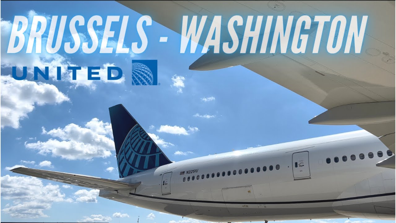 Trip Report | Brussels - Washington | United Economy Class | Boeing B777-300ER
