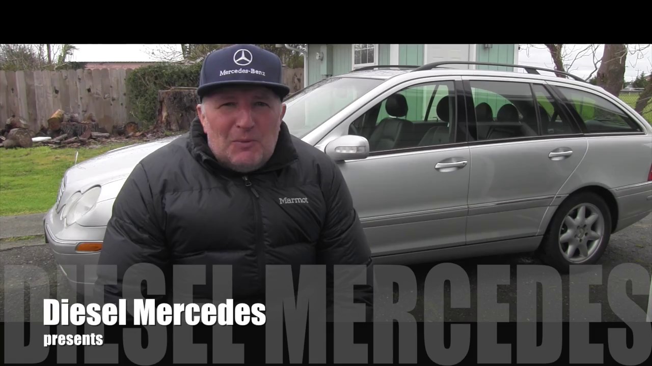 Mercedes C 240 Как проверить масло в двигателе