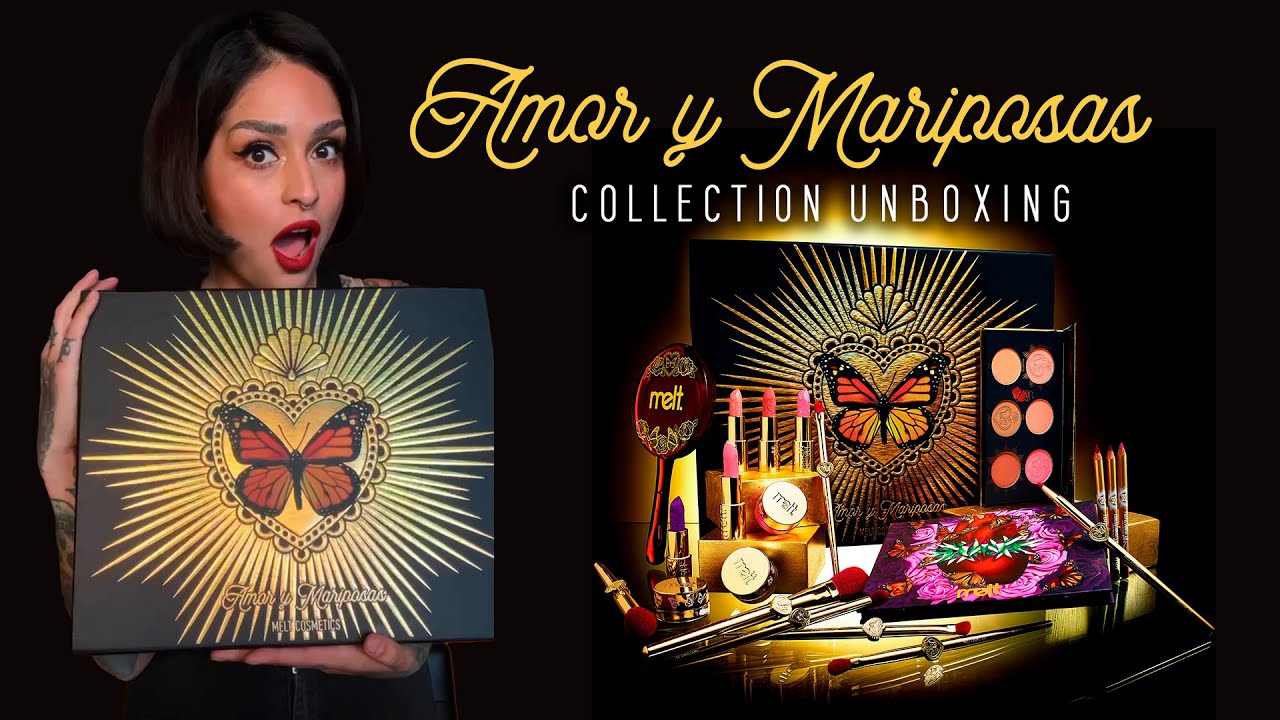 AMOR Y MARIPOSAS 🦋 UNBOXING | MELT COSMETICS