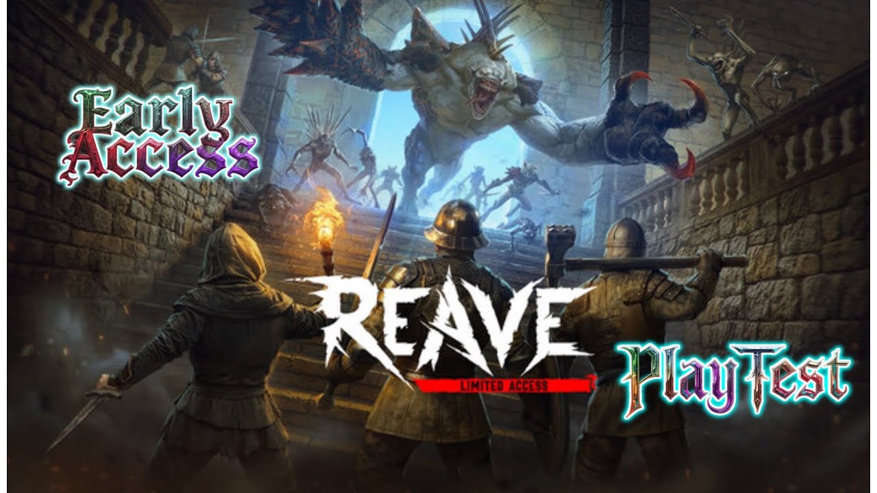REAVE - A New Dungeon Crawler. Play Test Early Access. 