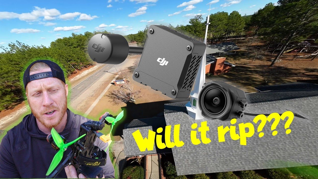 Ripping the DJI O3 Air Unit HARD - How Good Is It? // Also running NEW firmware