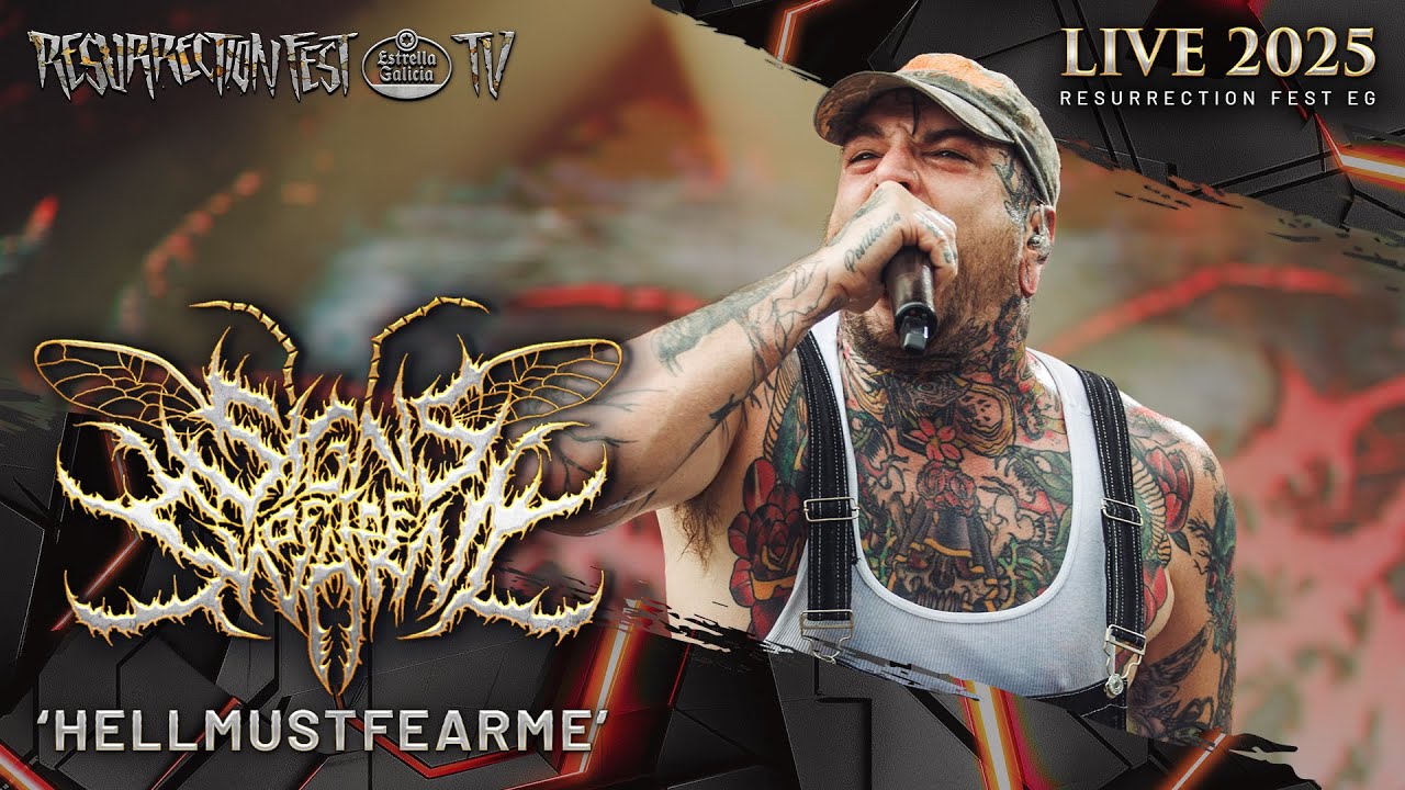 SIGNS OF THE SWARM - HELLMUSTFEARME (Live at Resurrection Fest EG 2025)