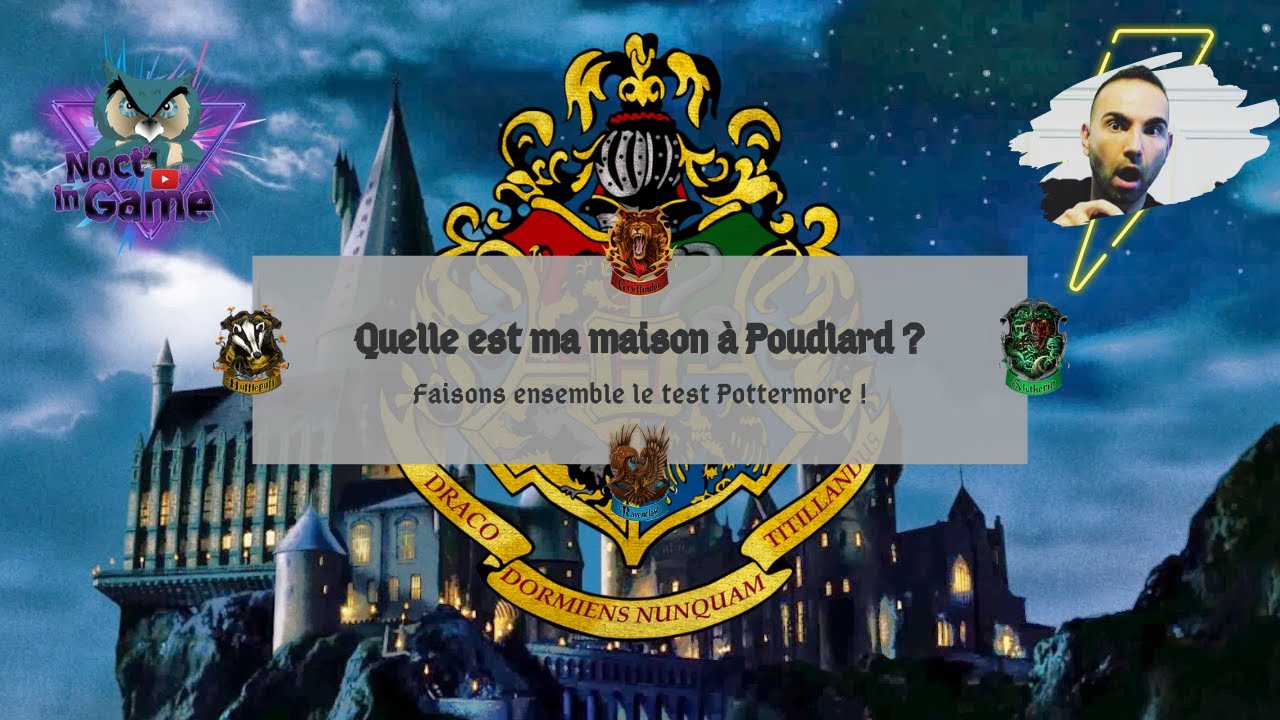 [QUIZZ] - Quelle est ma maison à Poudlard ? - Faisons le test Pottermore !