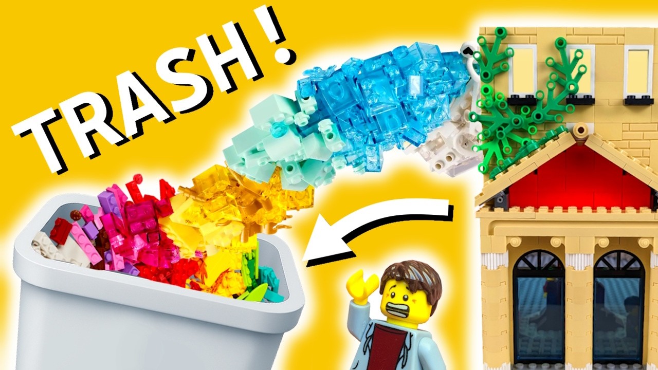 I Trashed My GIANT LEGO MUSEUM... To Build A NEW ONE!
