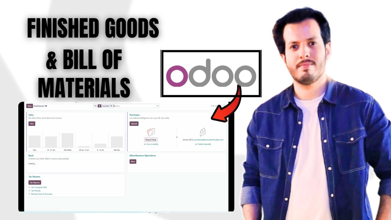 Create and Configure Finished Goods in Odoo | Complete Manufacturing Setup Guide
