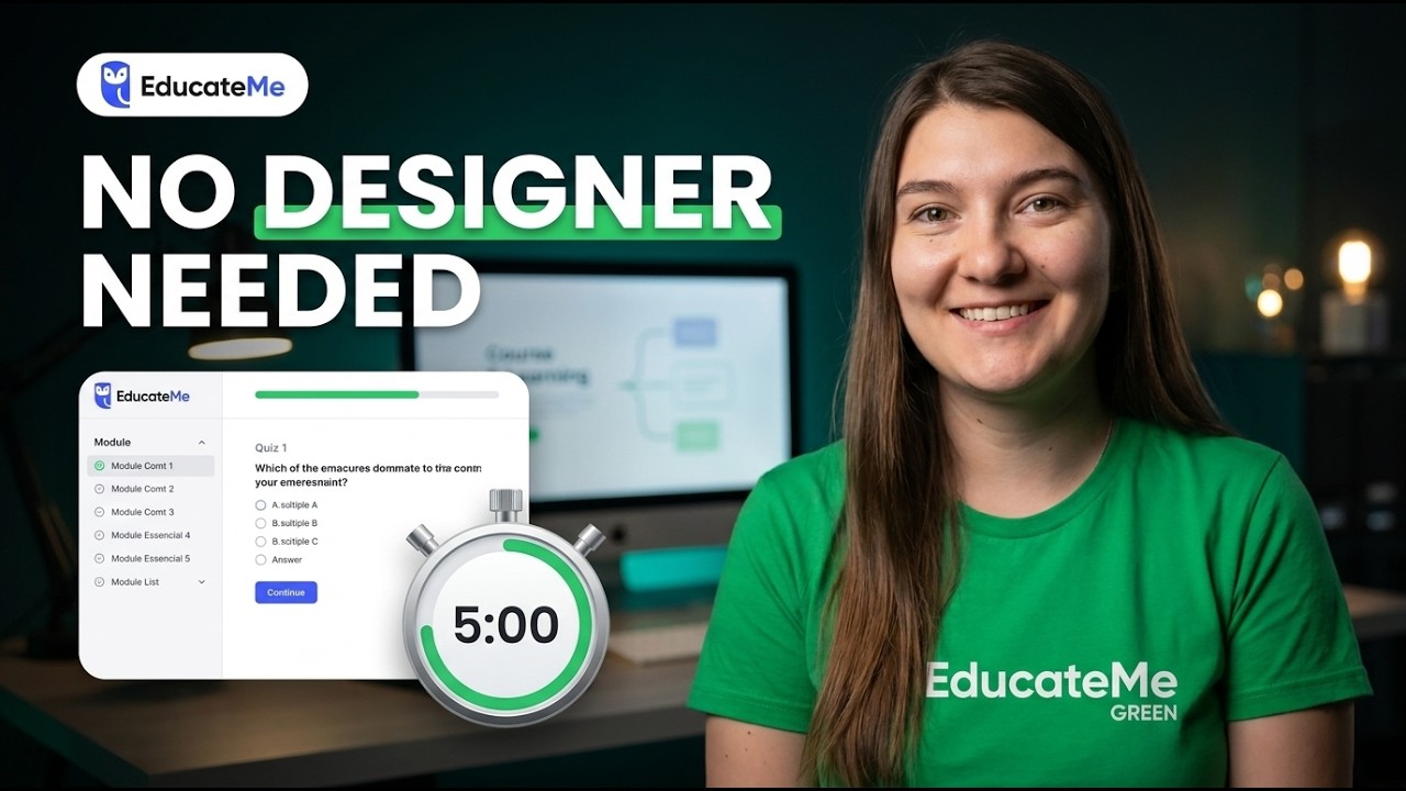 How to Build an Interactive Employee Training Course with AI (in 5 Min)