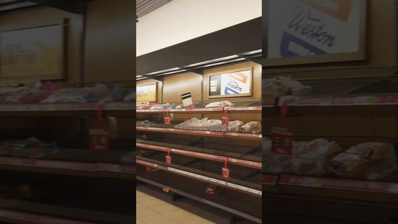 The First Supplies Gone in Any Crisis