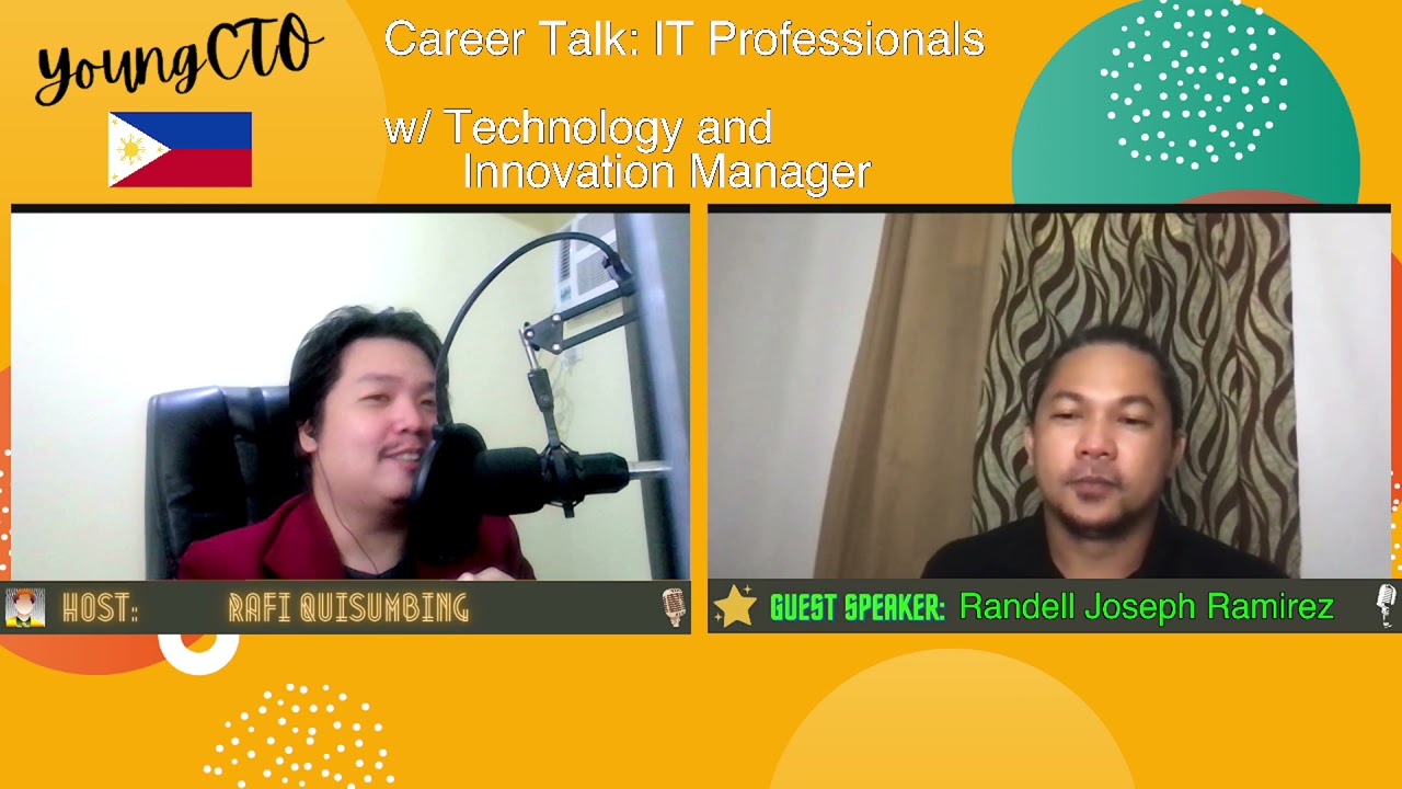 IT Career Talk - Technology and Innovation Manager Randell Ramirez