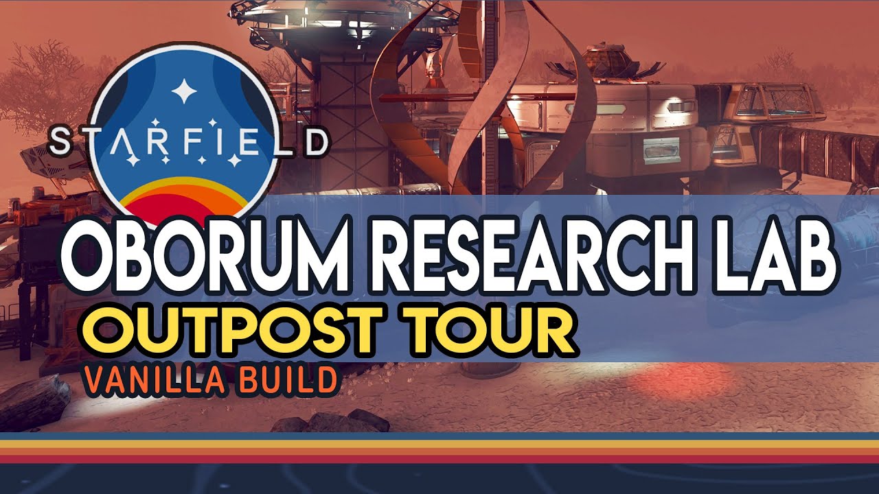 Starfield Oborum I Research Outpost Tour
