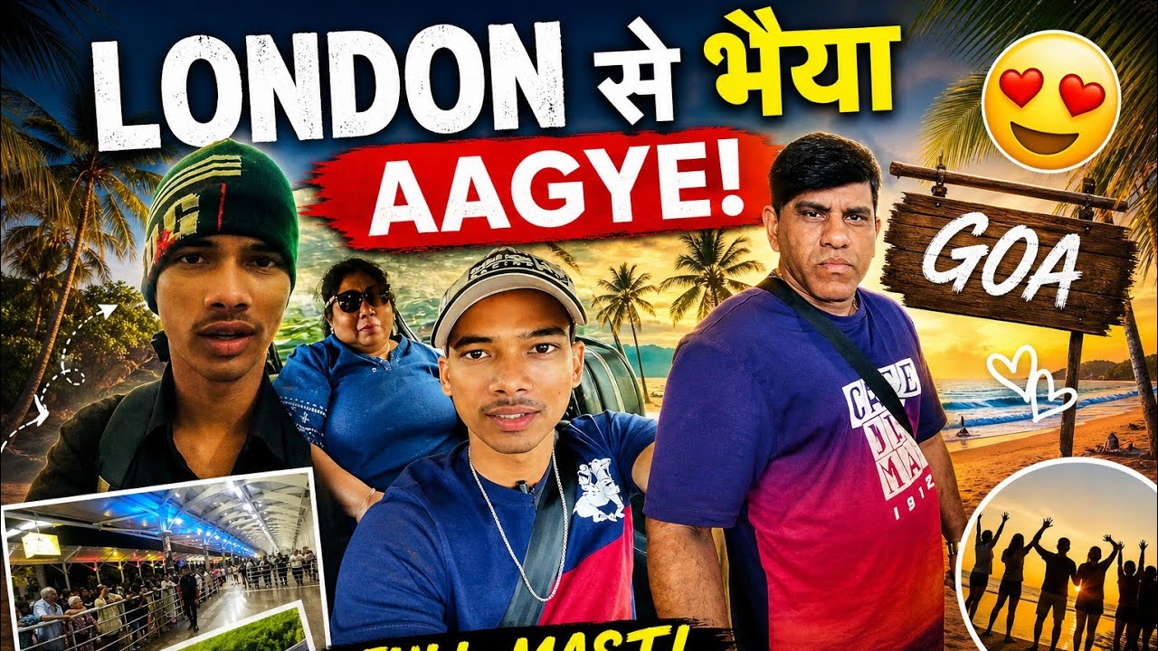 My Friend From LONDON 🇬🇧 | Goa international airport ✈️✈️ | Dabolim |@nomadicdiga