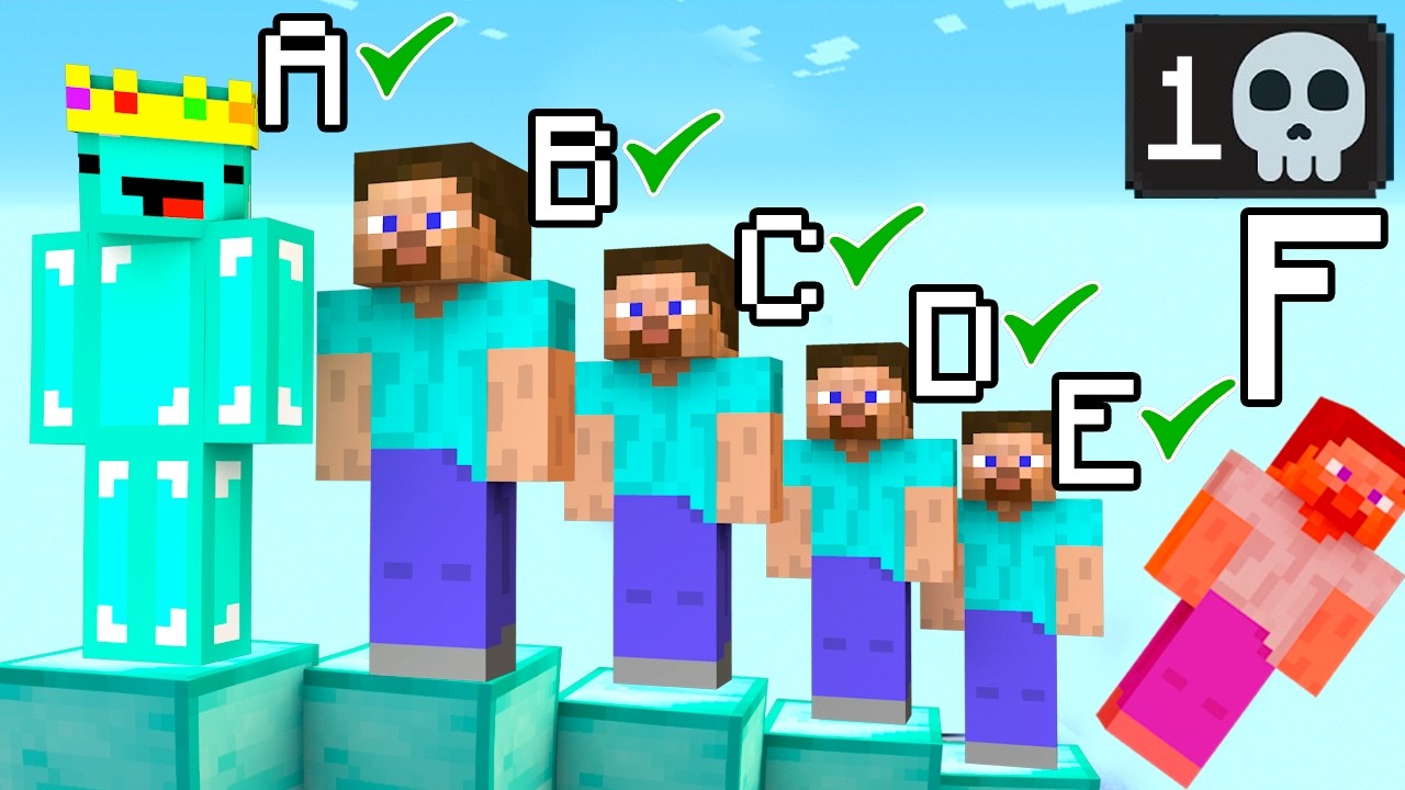 Minecraft, но нельзя произносить ЗАПРЕЩЕННУЮ букву…