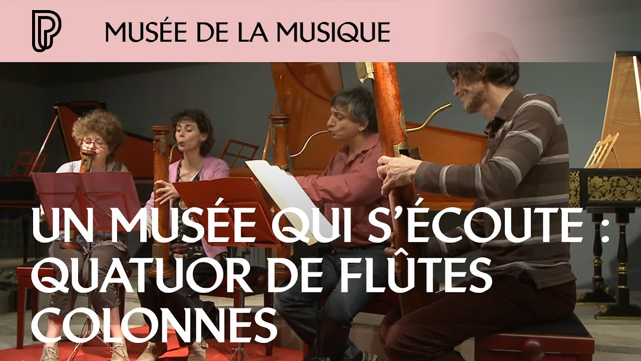 Flûtes colonnes - Collection du Musée de la musique