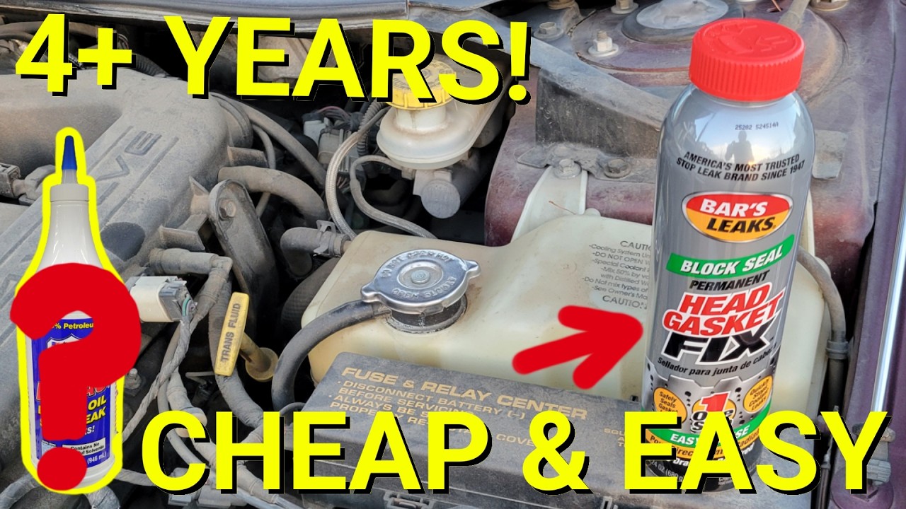 BAR’S LEAKS Head Gasket Fix FAILED After 4+ Years… The CHEAP & EASY 2-Step Method That WORKED AGAIN!