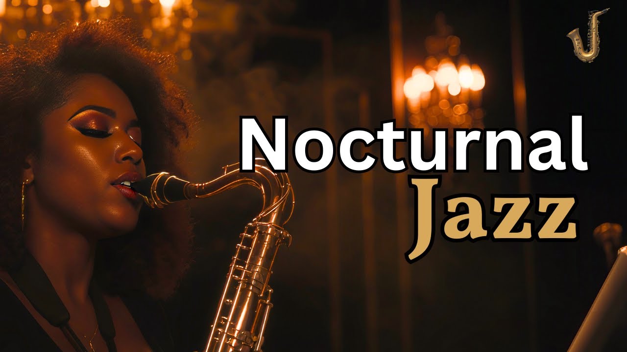 Nocturnal Jazz – Smooth Sax & Evening Calm | Midnight Lounge Sessions
