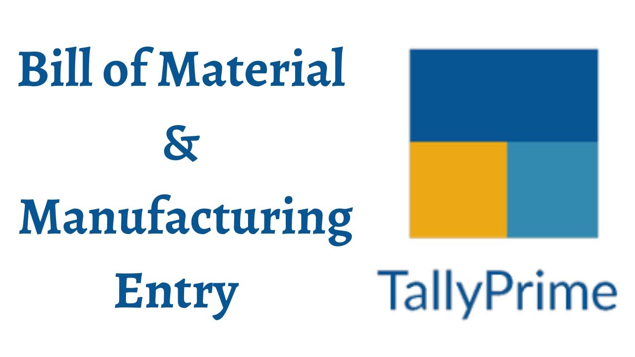 How to Manufacturing entry in Tally prime | Tamil