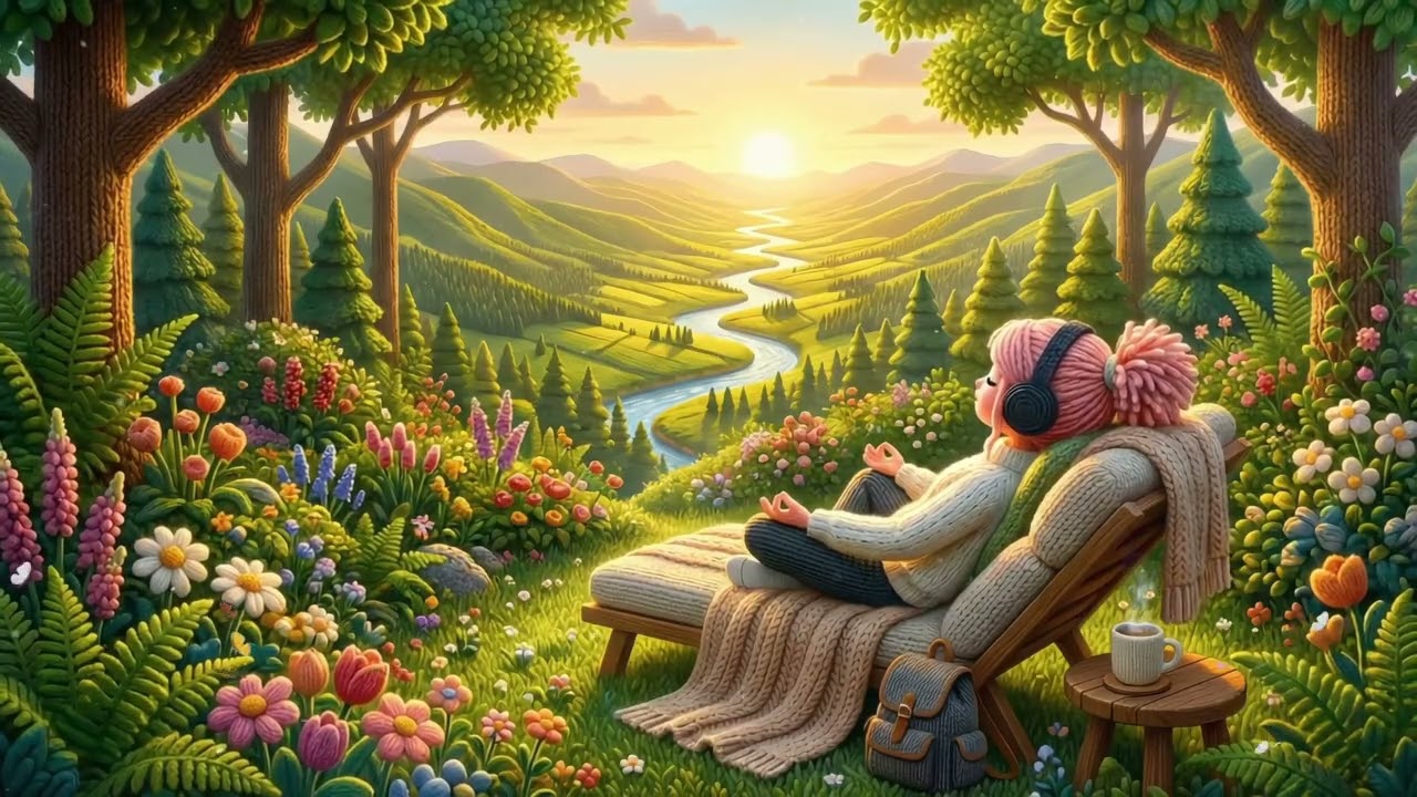 Mountain Airy Glow 🌤️ Lofi Mode 🍃 | Deep Work Relax & Summer Chillhop