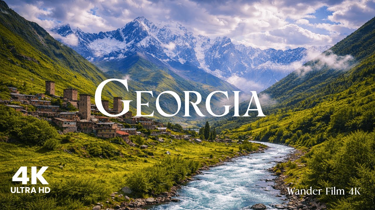 Georgia in 4K – Peaceful Nature Journey With Hidden Gems