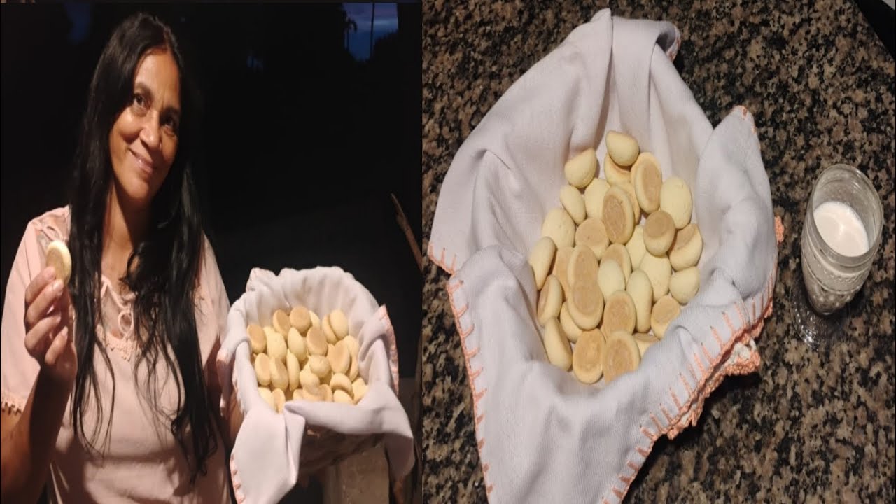 COMO FAZER BISCOITO CASEIRO!!😋