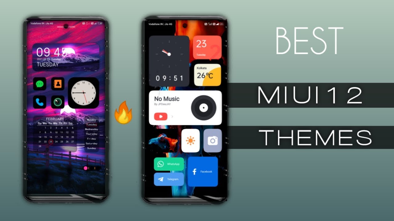 Best Dark miui 12 themes || Miui 12 theme 2021