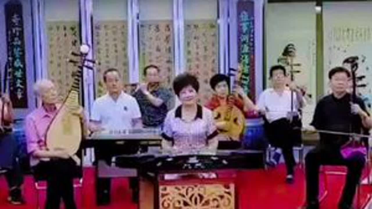 人间四月芳菲尽 山寺桃花始盛开《小桃红》领奏郭粦书老师～大庸堂霞光乐影