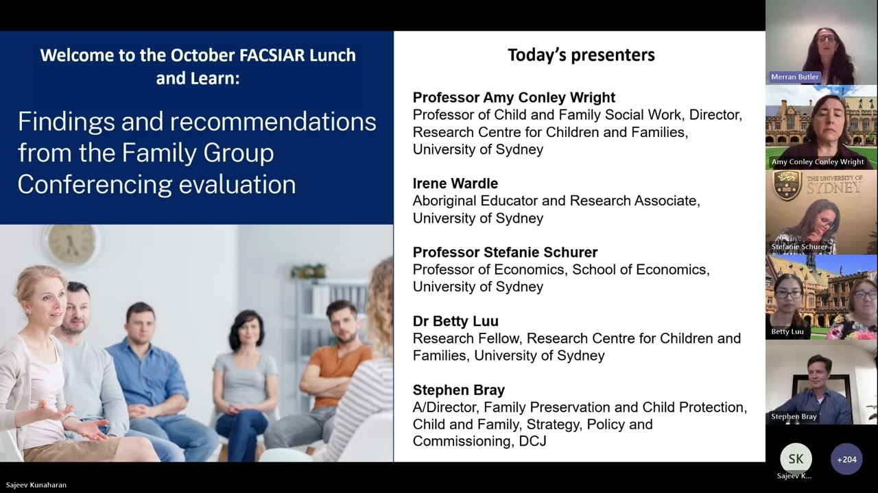 Findings and recommendations from the Family Group Conferencing evaluation