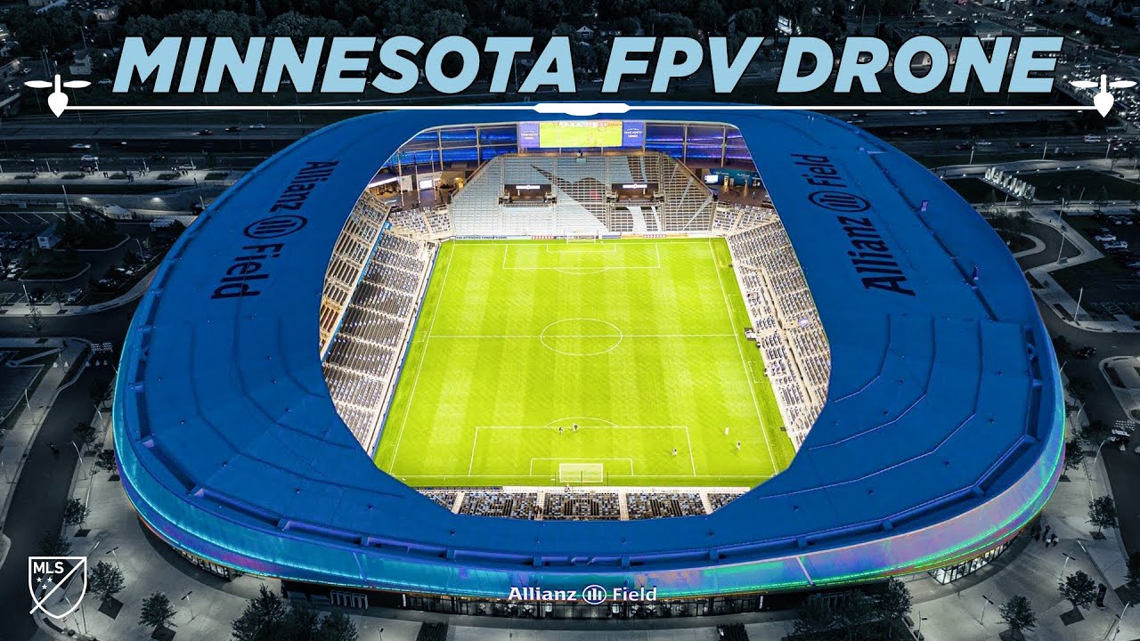 HOME OF THE WONDERWALL! FPV Drone Tour of Minnesota United’s Allianz Field