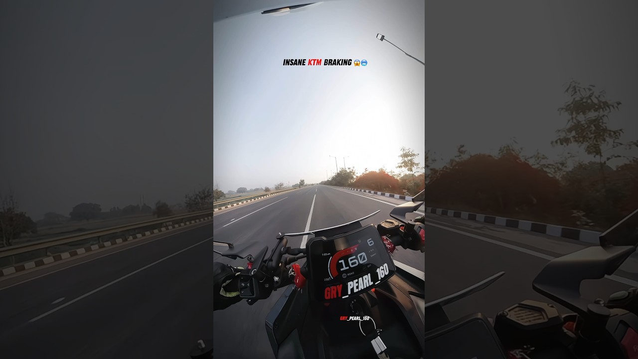 Duke 390 insane braking 🥶💀 #duke390 #ktm #duke