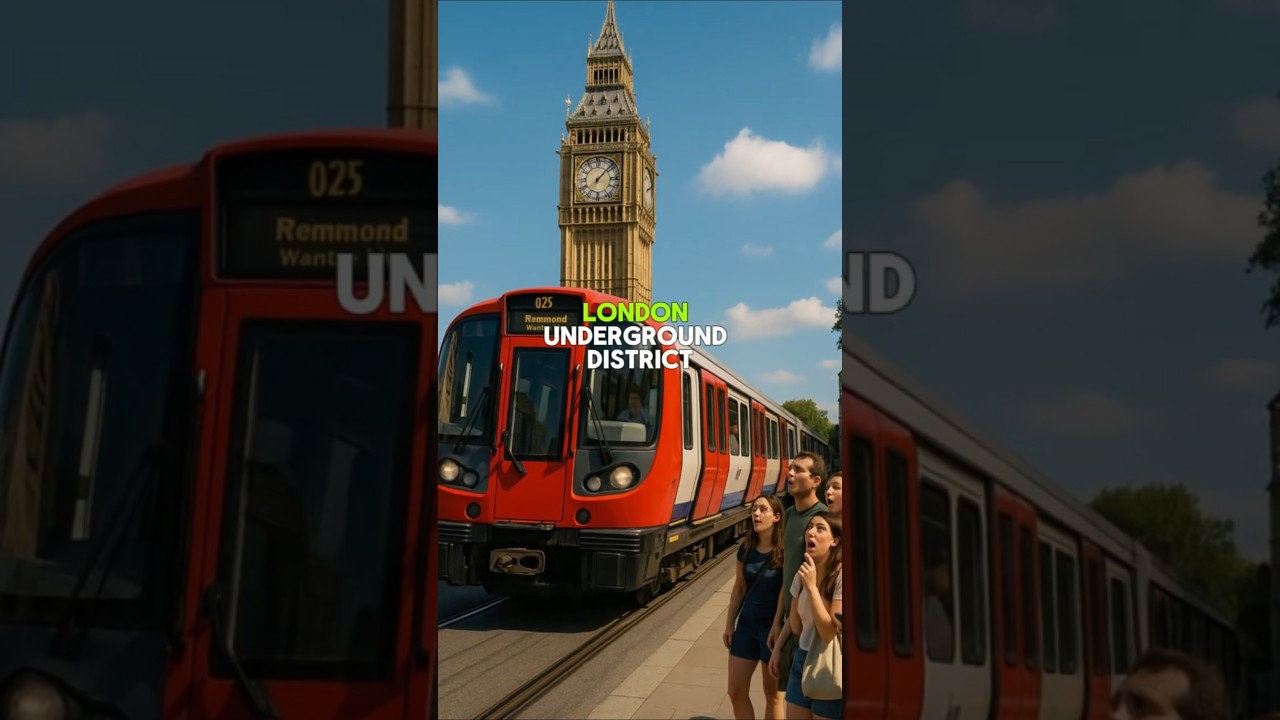 London Underground - District Line 3 Secrets #shorts