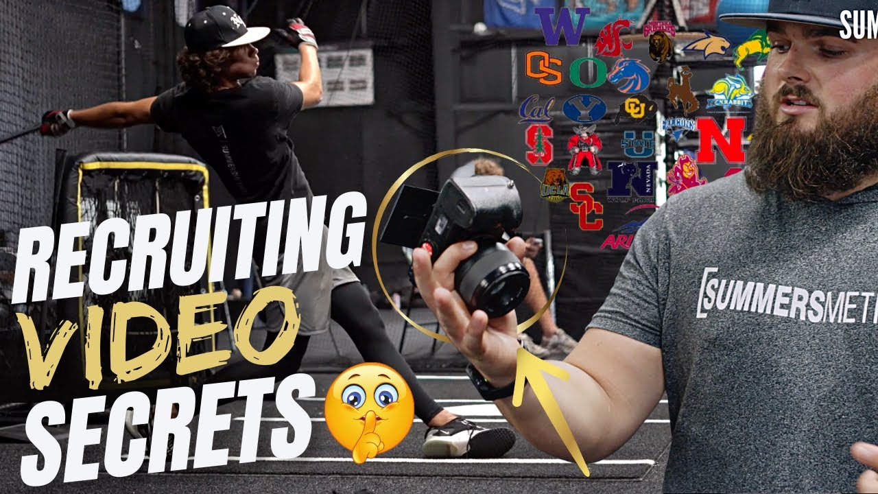 How to Film a Baseball Recruiting Video the Right Way ( What D1 Coaches NEED to SEE !)