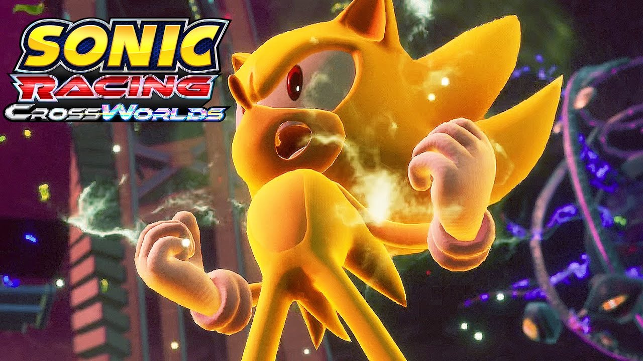 Sonic Racing: CrossWorlds - Super Sonic Gameplay Showcase [4K]