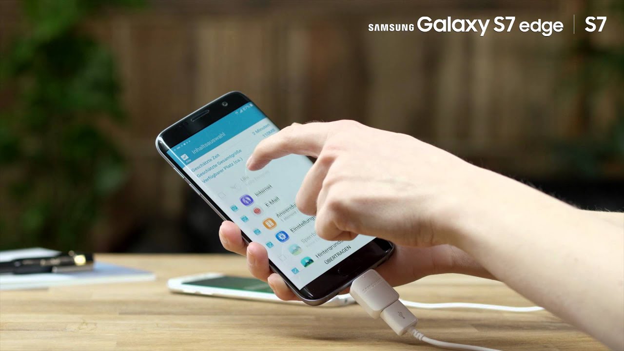 Samsung Galaxy S7 / S7 edge: Smart Switch Daten per USB übertragen
