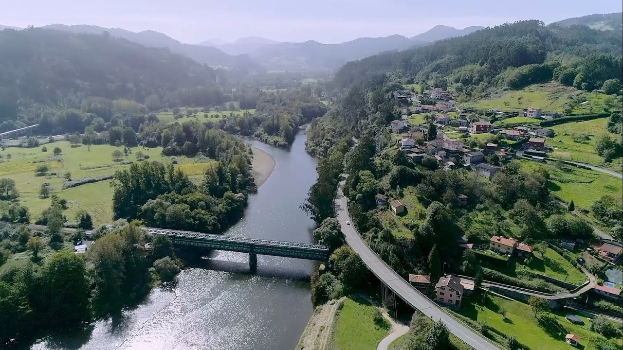 Acondicionamiento del cauce del río Nalón en Forcinas (Pravia, Asturias)
