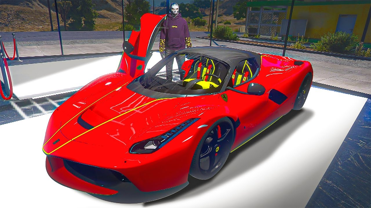 Stealing Every Luxury Supercar At Dealership In GTA 5 RP