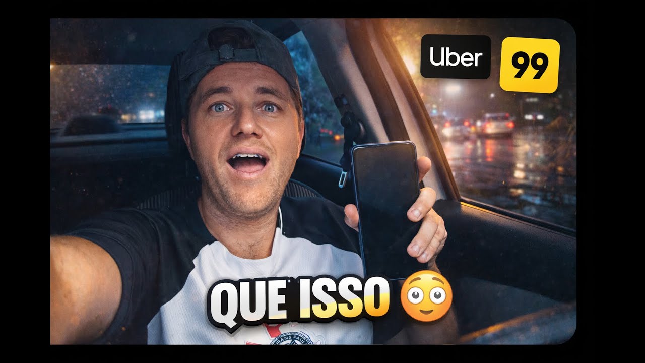 Uber por tempo no bolsão 😬 | Deus na frente de tudo