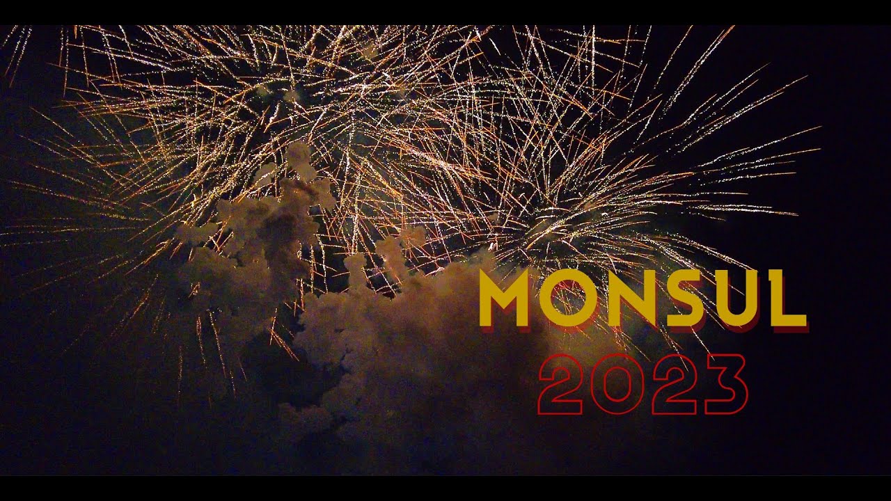 Estrondosa sessão de fogo de artificio em Monsul Povoa de Lanhoso 2023