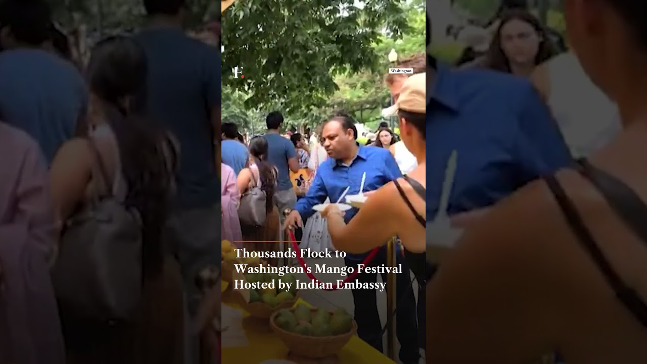 Thousands Flock to Washington's Mango Festival Hosted by Indian Embassy | Firstpost News | N18G