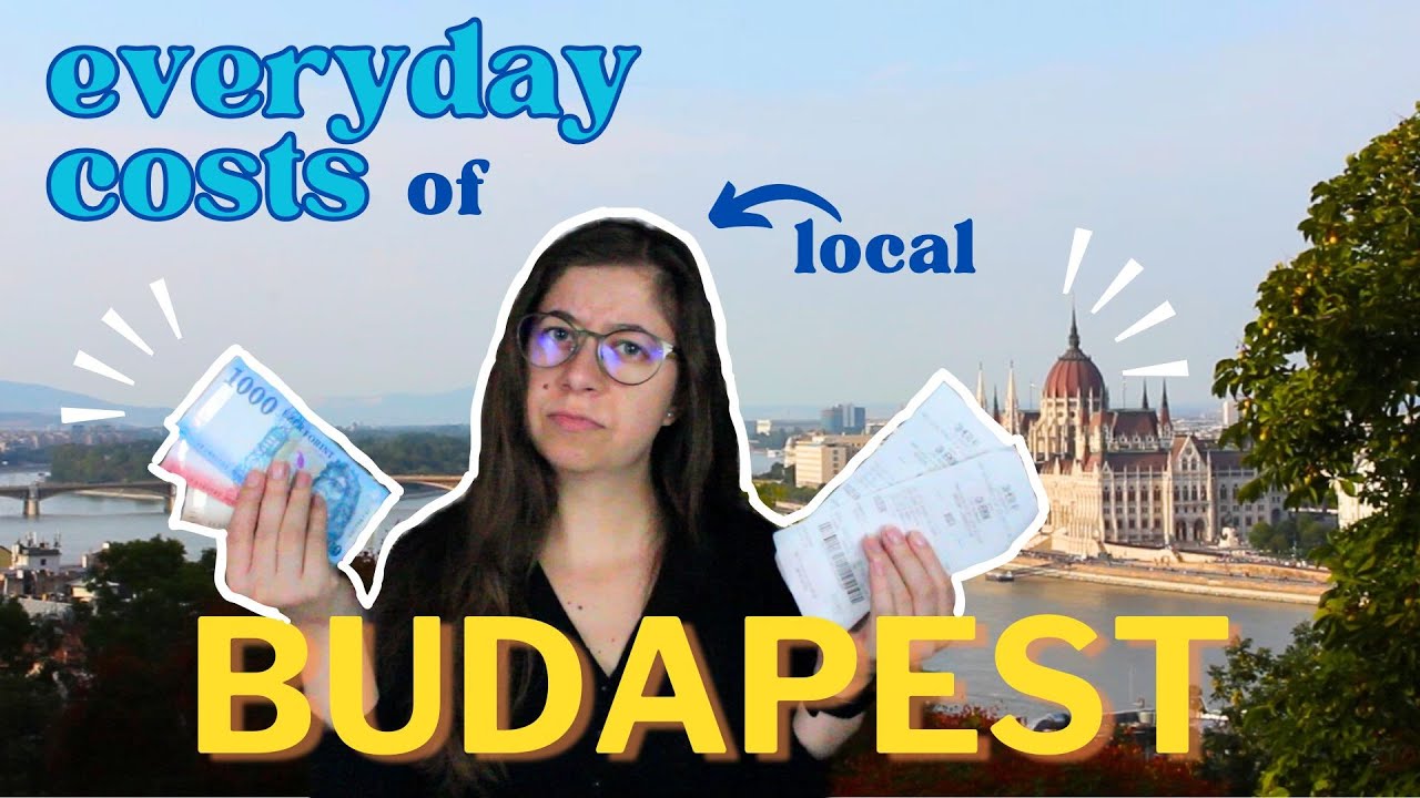 Everyday COSTS of LIVING in BUDAPEST │what I spend in a WEEK 💵