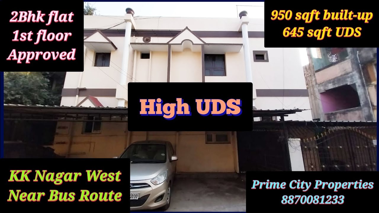 High UDS! Flat Sale 🏡 in KK Nagar West, Chennai  🆔2360   #approved #1stfloor #lowbudget #flatforsale