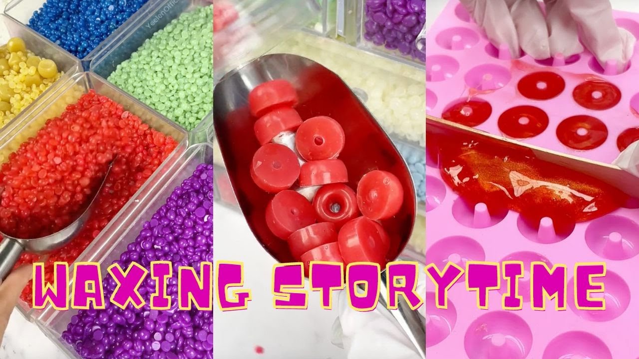 🌈✨ Satisfying Waxing Storytime ✨😲 #794 Things my 