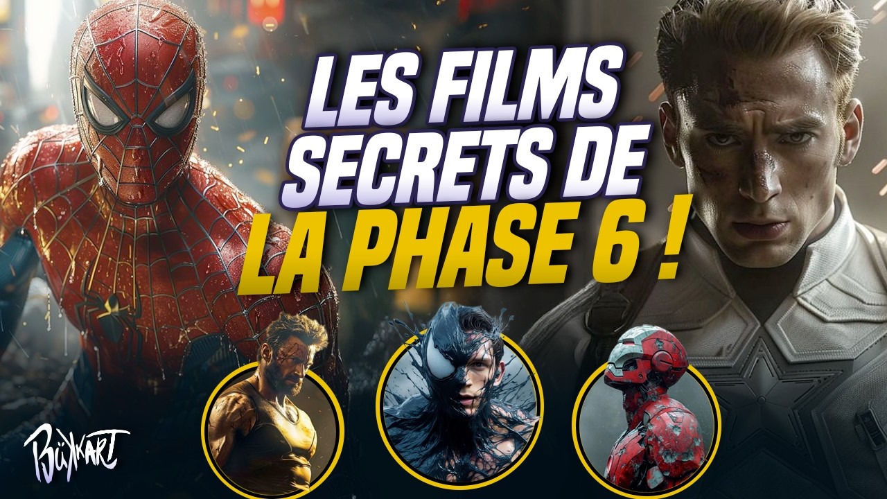 LES ÉNORMES SECRETS QUE CACHE MARVEL EN PHASE 6 !