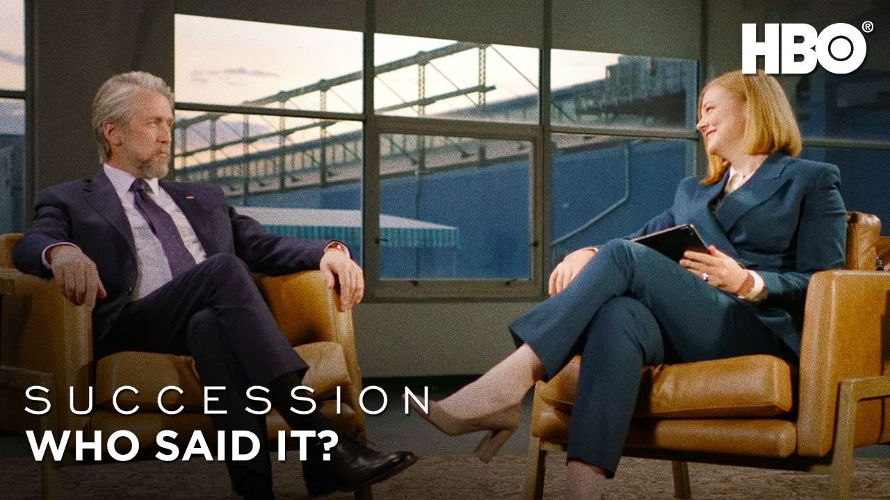 Sarah Snook & Alan Ruck Play Who Said It | Succession | HBO