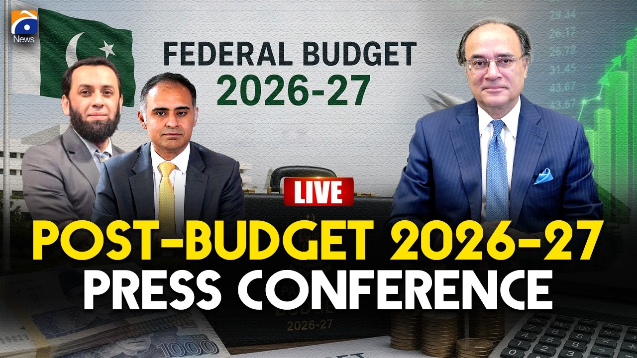 🔴LIVE: Post-Budget Press Conference: Ministers Defend Economic Strategy | Geo News English