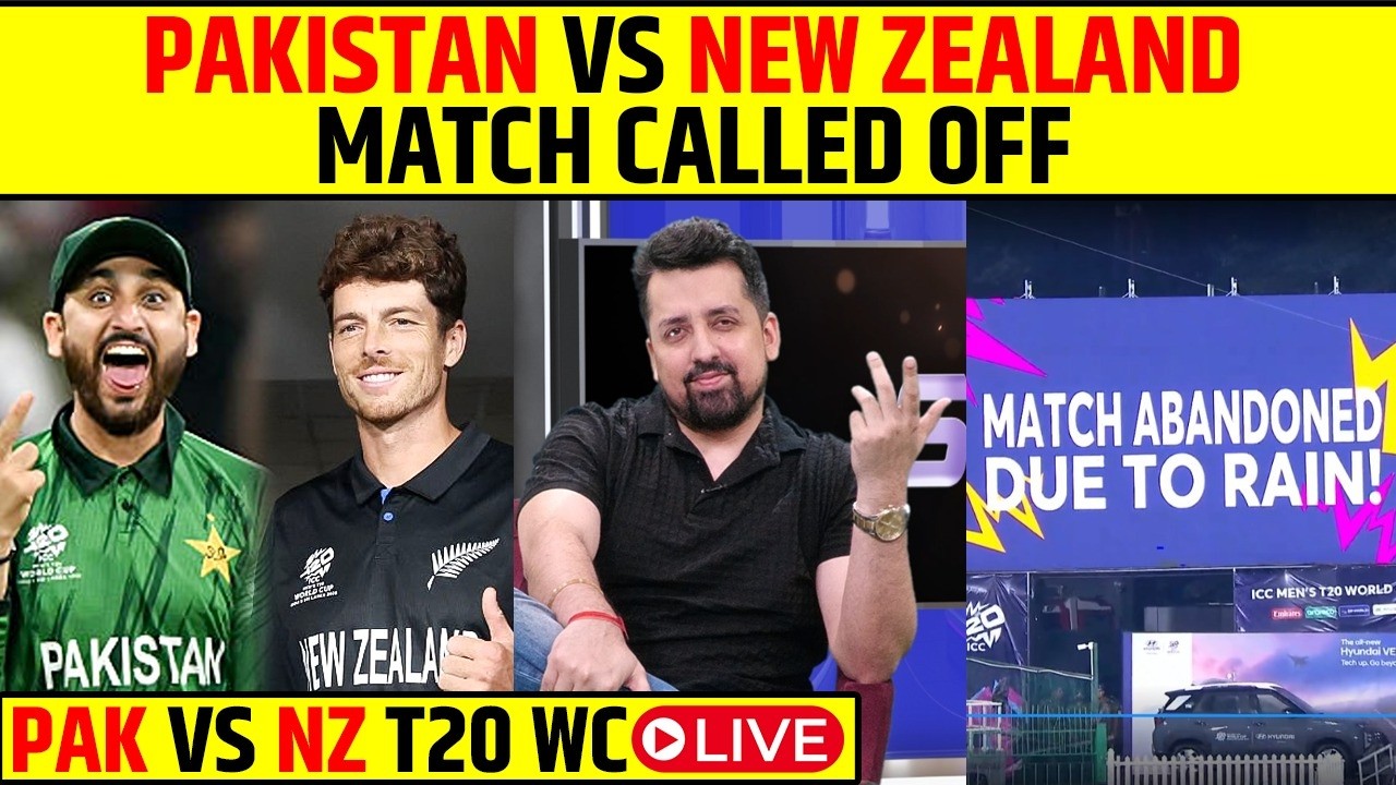 🔴 PAKISTAN vs NEW ZEALAND LIVE: Rain Warning Creates Massive Challenge for Pakistan! 🔥#t20wc