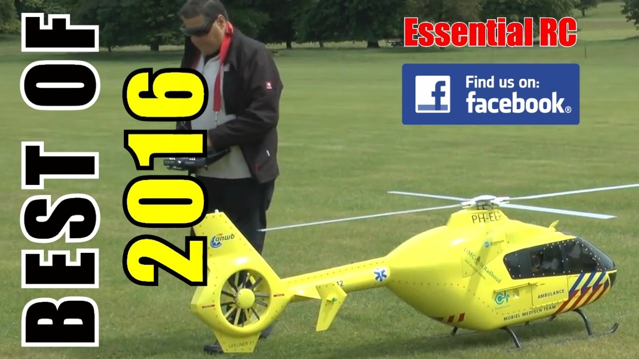 ⑦ BEST OF ESSENTIAL RC 2016 | AWESOME HELI RC ACTION